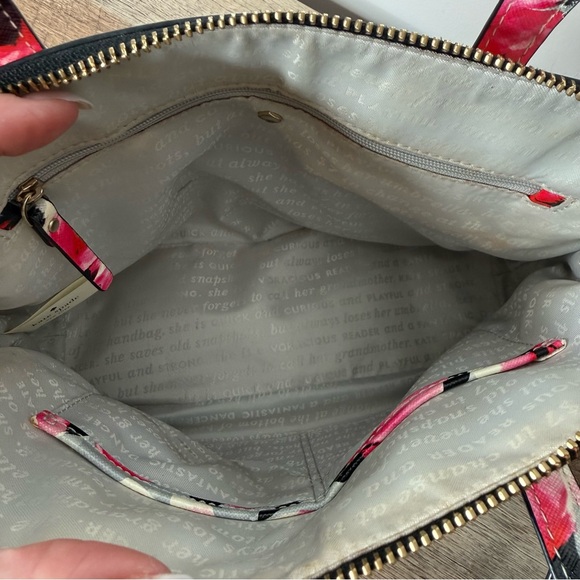 KATE SPADE New York Cedar Street Rose Maise Satchel Floral Crossbody Bag Flowers - Picture 10 of 16